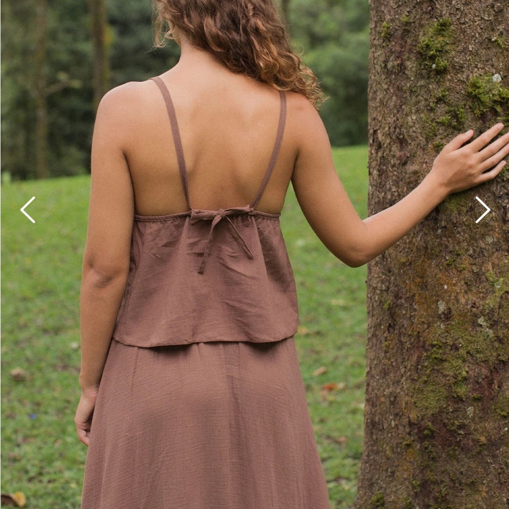 Mokki indigo Luna top